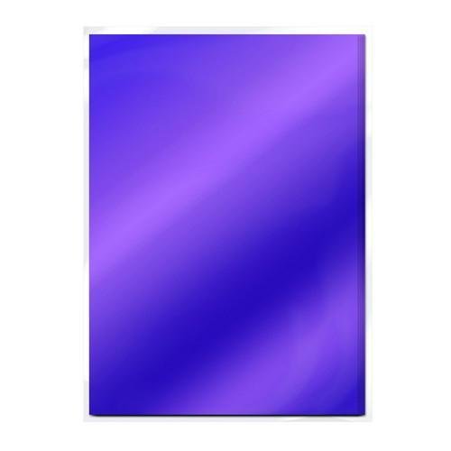 Tonic Studios Spiegelkarton - glänzend - electric purple 5 Blatt A4