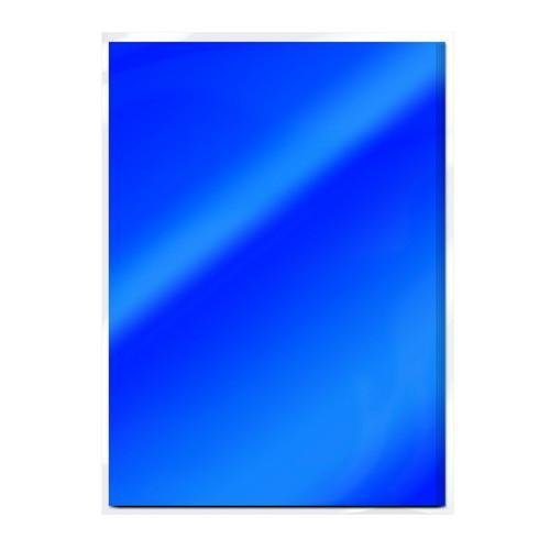 Tonic Studios Spiegelkarton - glänzend - imperial blue 5 Blatt A4