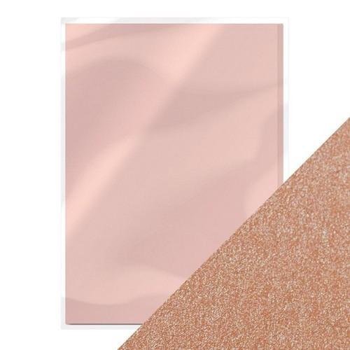Tonic Studios pearlescent Karton - blushing pink 5 Blatt A4