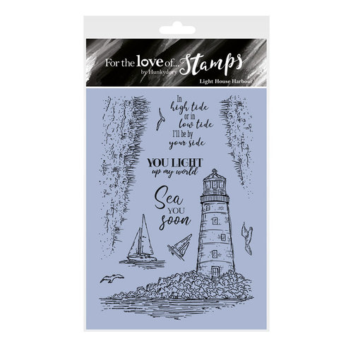 Hunkydory Clear Stamps Lighthouse Harbour