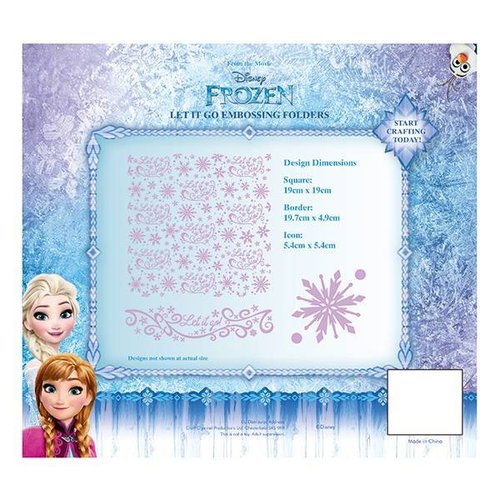 Disney Embossing Folder Frozen 3er-Set