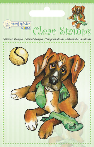 Marij Rahder Clear Stamps Hund 2-teilig