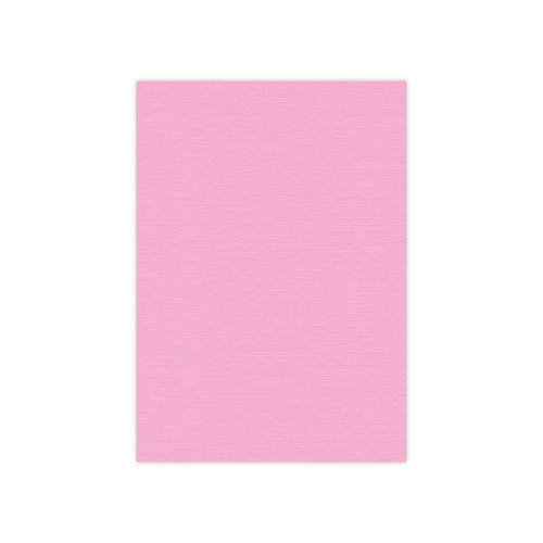 10 Blatt Leinenkarton rosa Format Din A4  250g/m²