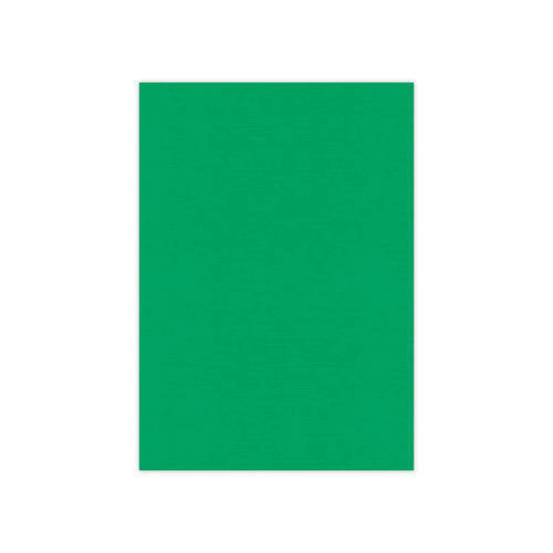 10 Blatt Leinenkarton saftgrün Format 13,5x27cm für quadratische Karten  250g/m²