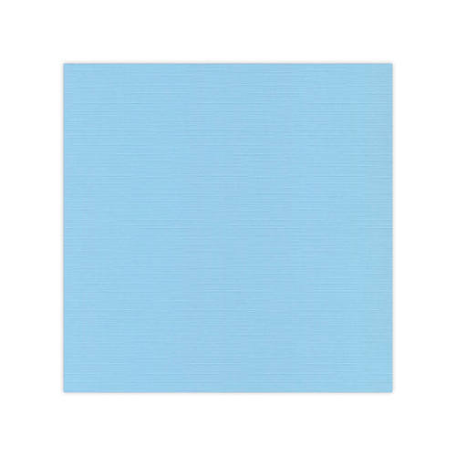 10 Blatt Leinenkarton taubenblau Scrapbookingformat 12x12" (30,48x30,48cm)  250g/m²