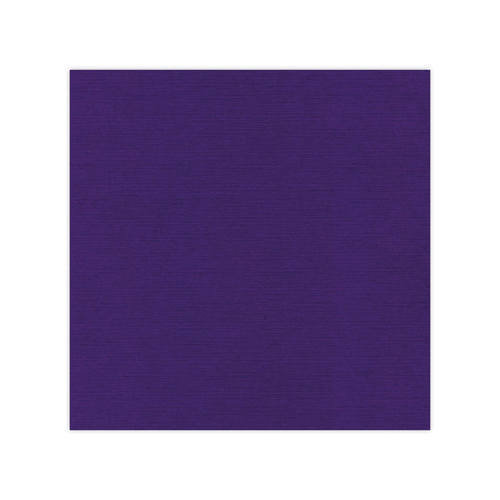 10 Blatt Leinenkarton lila Scrapbookingformat 12x12" (30,48x30,48cm)  250g/m²